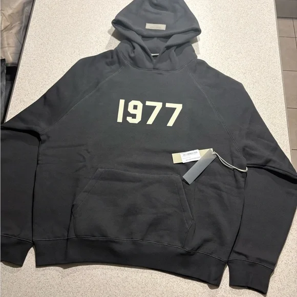 Essentials Fear of God Iron “1977” Hoodie SS22 - Picture 3 of 11